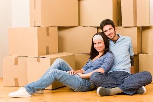 Homeowner using self storage in Brompton for furniture