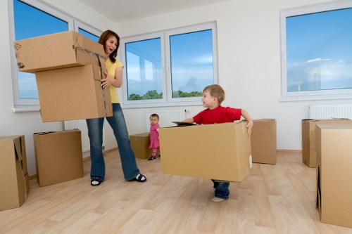 Business paperwork and records stored efficiently in Brompton