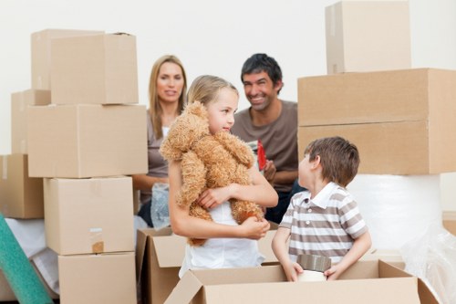 Packing supplies and checklist for flat removals in Brompton